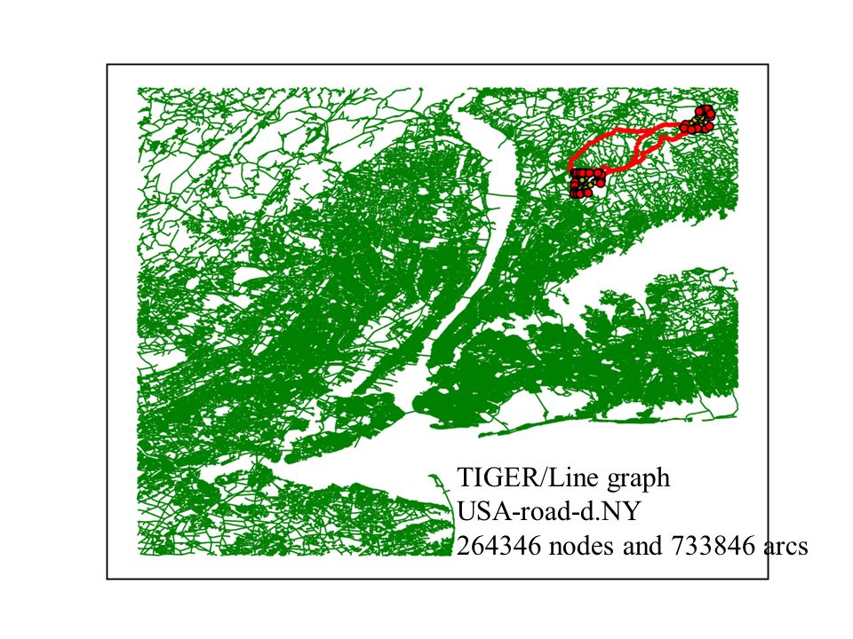 TIGER/Line graph USA-road-d.NY nodes and arcs